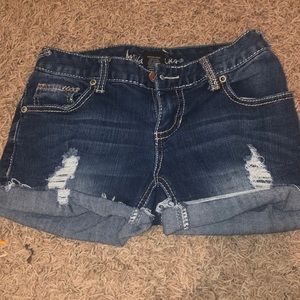 jean shorts